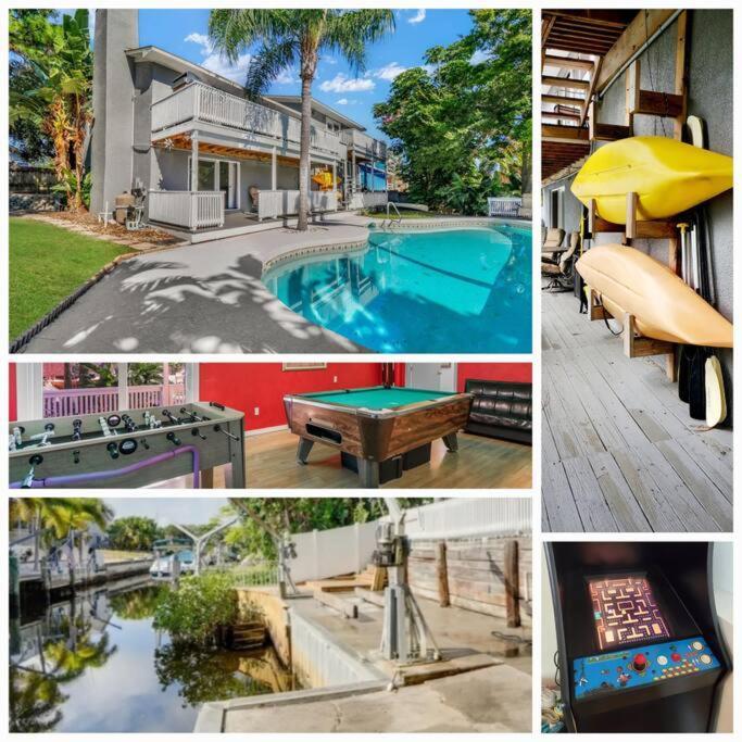 Florida Life On The Water. Heated Pool, Fishing, Kayaks, Gameroom Palm Harbor Luaran gambar